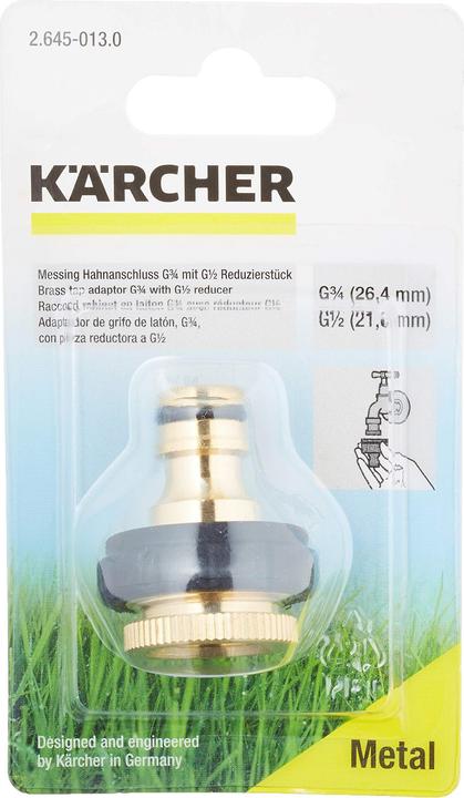 Actual product image Kärcher Tap connection with reduction (Tap connectors, Tap adaptor, 12.70 mm)
