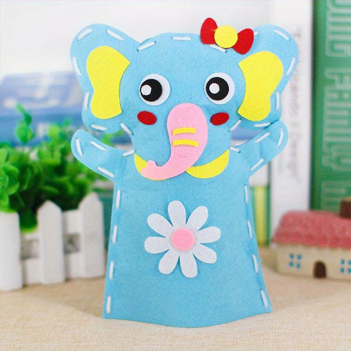 Produktbild Activity Board Kinder DIY Non Woven Handmade Tier, DIY Hand Marionette Tiere, Kunst und Handwerk Hand Spielzeug