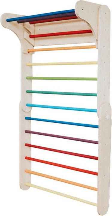 Immagine prodotto Leg&go Parete svedese e set di arrampicatori a triangolo 2in1 colorati