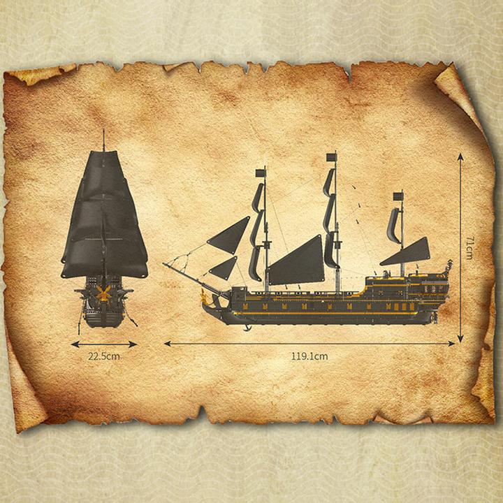 Image du produit Mould King 13186 - Black Pearl 2