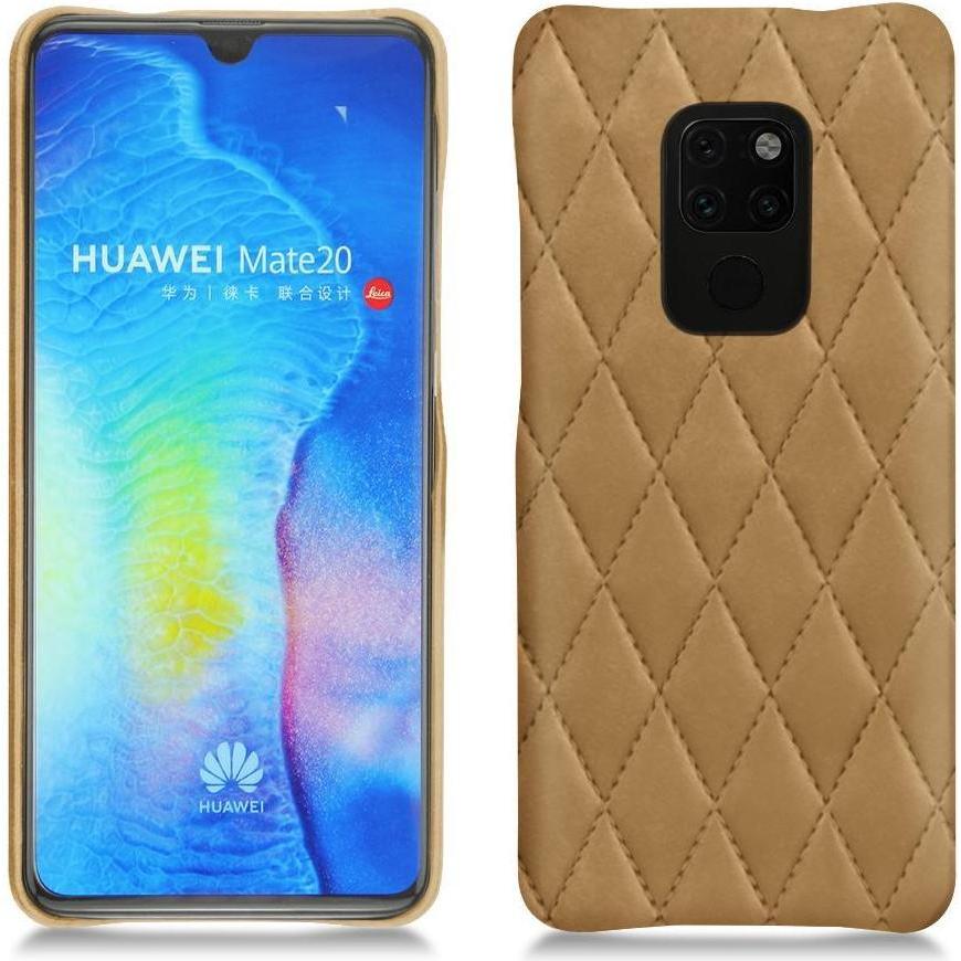 Noreve Lederschutzhülle (Huawei Mate 20), Smartphone Hülle, Braun