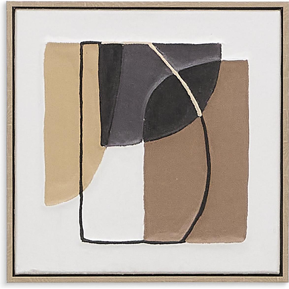 Kave Home, Wanddeko, Zay (40 x 40 cm)