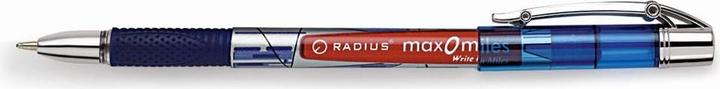 Actual product image Radius MaxOmiles Kugelschreiber 0,7mm blau (12 Stk) (Blue, 12x)