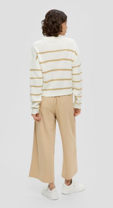 Produktbild s.Oliver Strickpullover Leichter Sommerstrickpullover im Relaxed Fit (XXL)