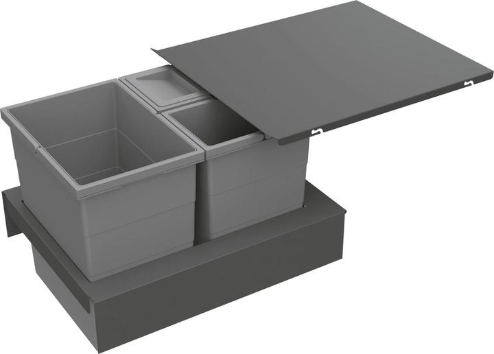 Hettich Abfalltrennsystem Base 450 für ArciTech anthrazit (40 l)