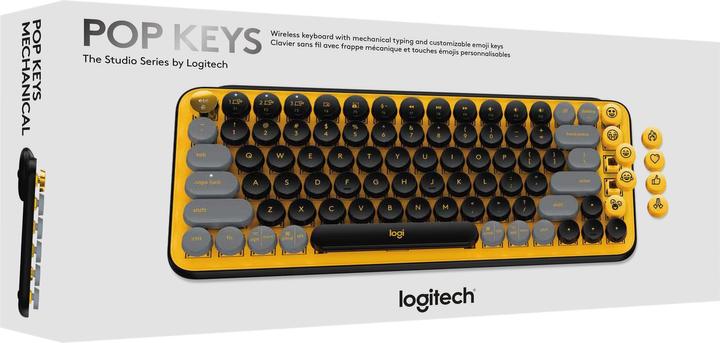 Actual product image Logitech POP Keys Keyboard (FR, Cable)