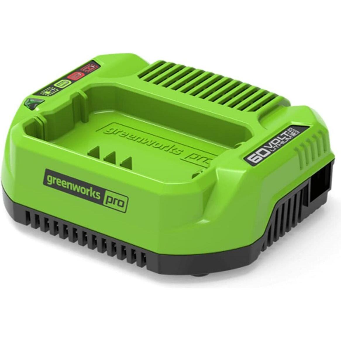 Greenworks, Batteria + Caricatore, Caricabatterie 60V 2A G60UC - 2932007 (60 V)