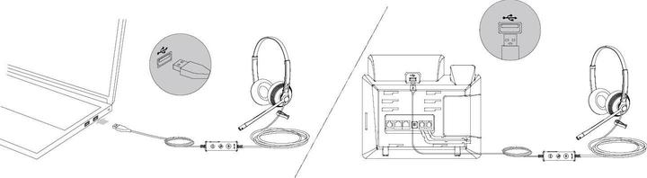 Productafbeelding Yealink UH34 dubbel UC (Bedraad, USB-A)