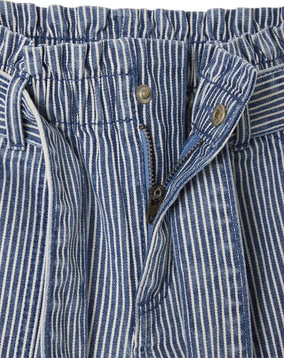 Actual product image Vertbaudet Mädchen Paperbag-Shorts mit Streifen (140)