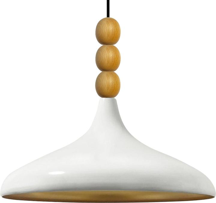 Produktbild Bamyum Champion Pendelleuchte Holz Weiss (E27)