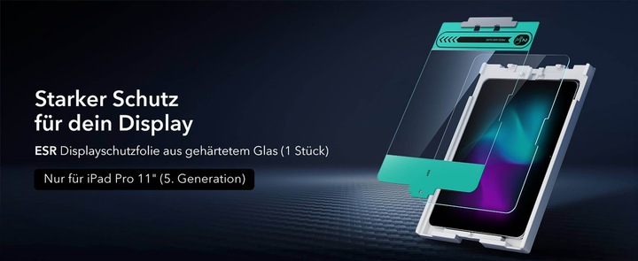 Produktbild ESR Tempered-Glass Displayschutz (1 Stück, iPad Pro 11 2024 (M4))