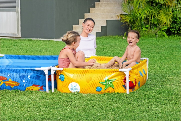 Image du produit Bestway Ma première piscine à cadre et bac à sable