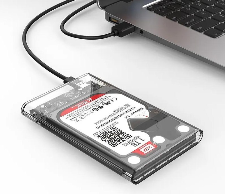 Actual product image Orico USB-C 3.1 SSD HD 2.5" Hard Drive Enclosure (2.5")
