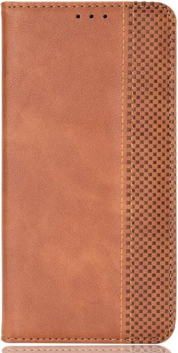 Image du produit Cover-Discount Honor Magic6 Pro - Housse Vintage Flip Case marron (Honor Magic6 Pro)
