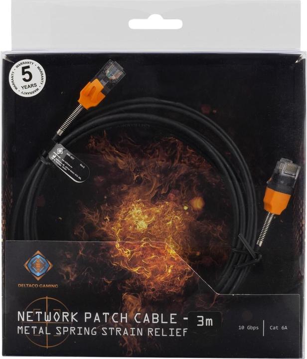 Produktbild Deltaco Gaming GAM-037 (U/UTP, CAT6a, 3 m)