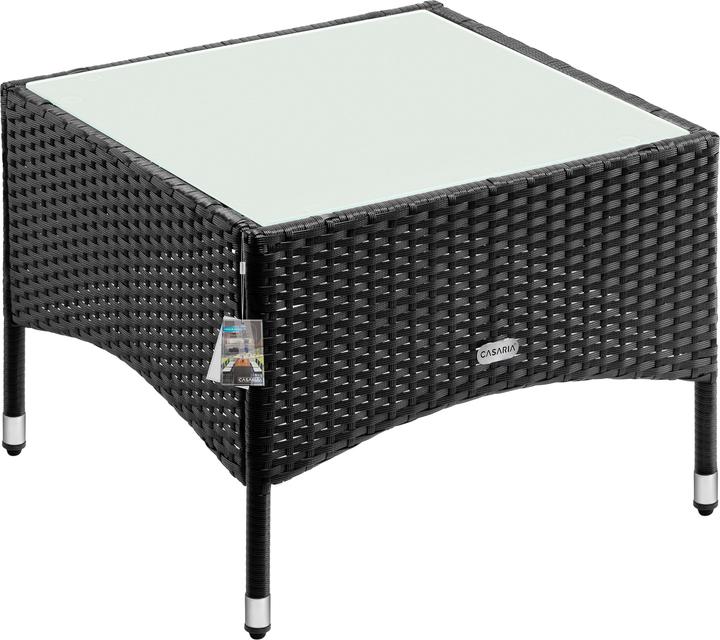 Casaria Polyrattan Gartentisch