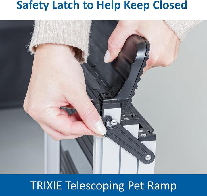Immagine prodotto Trixie Teleskop-Rampe 3-fach (Cane, Lavabile)