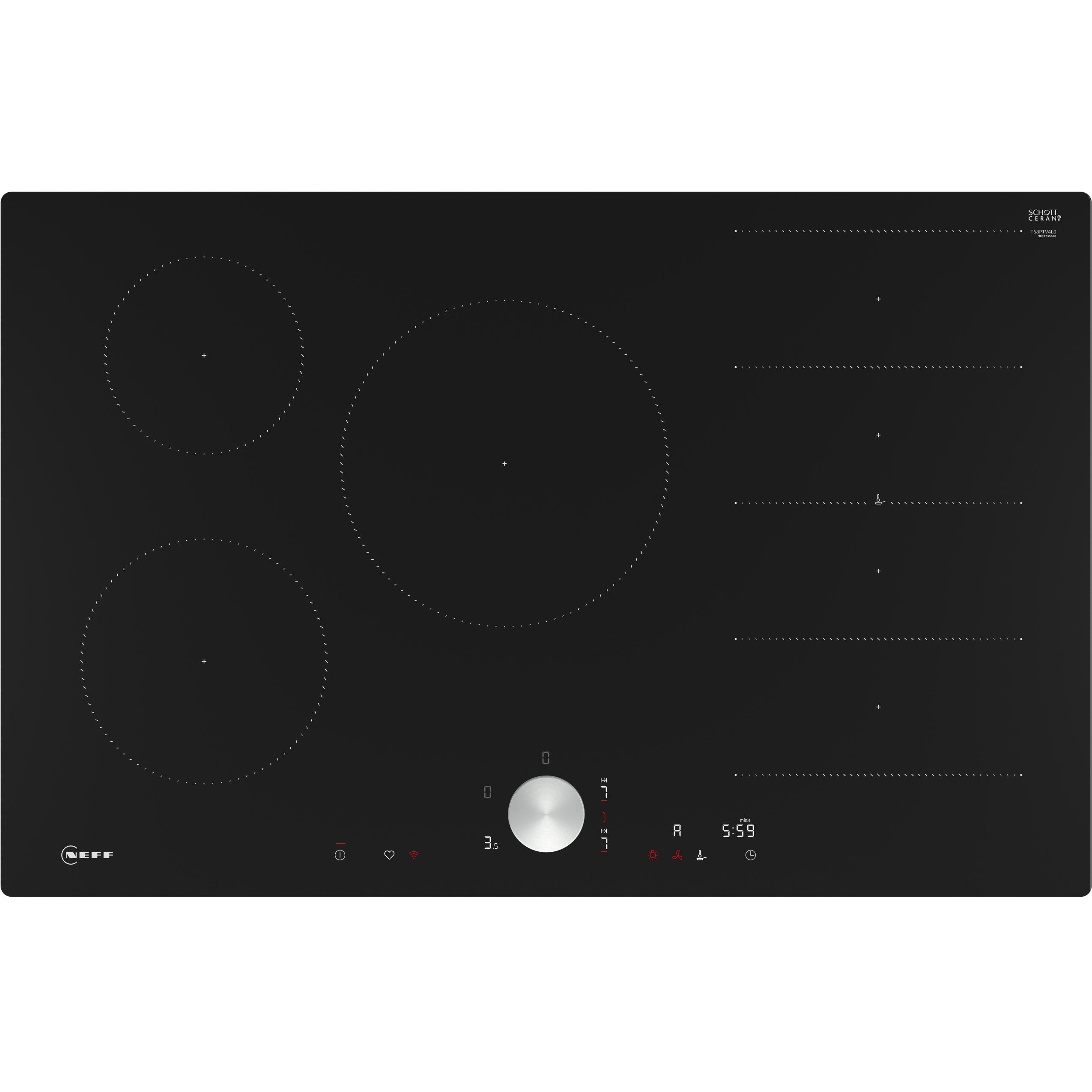 Neff Nero T68ptv4l0, Piano Di Cottura,