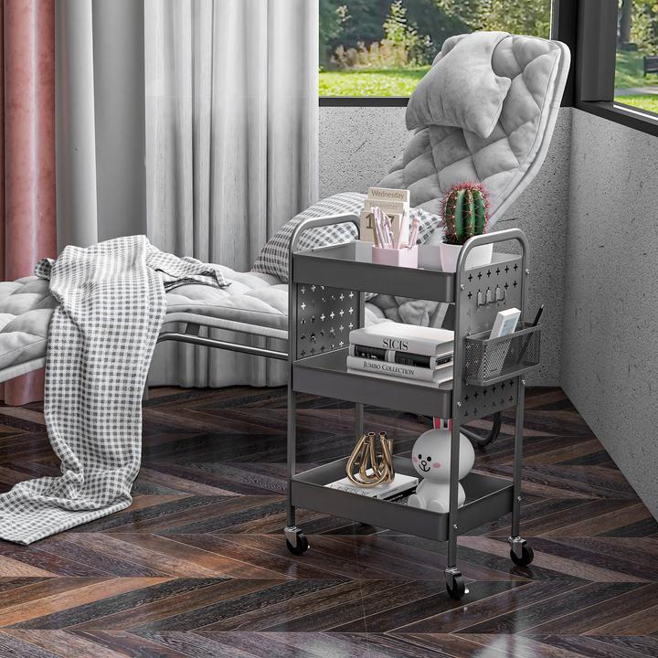 Produktbild Homcom Küchenrollwagen