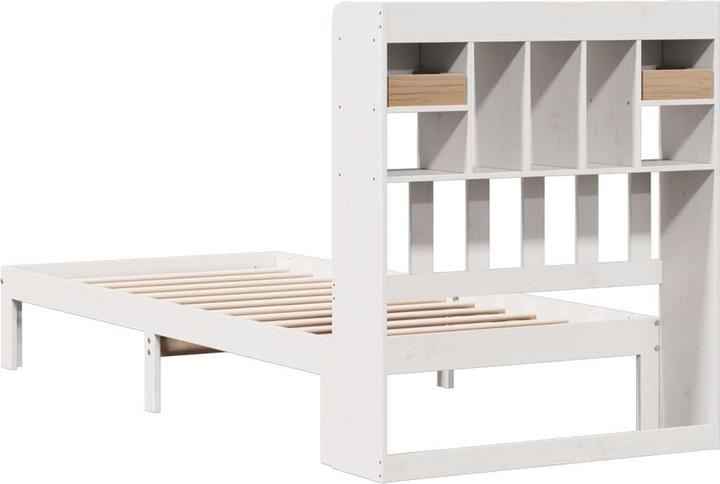 Produktbild vidaXL Bett mit Regal (75 x 190 cm)