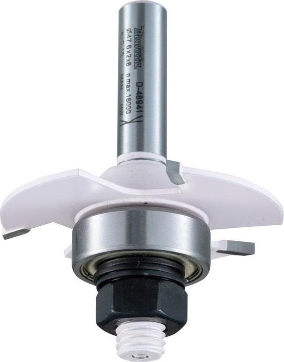 Actual product image Makita Fresa a tre ali con cuscinetto a sfera 3 taglienti