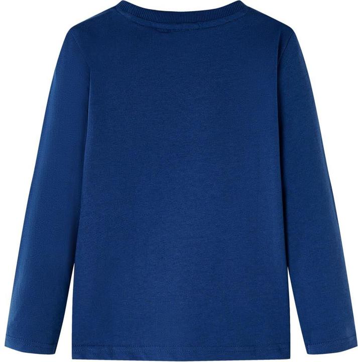 Immagine prodotto VidaXL Camicia da bambino a maniche lunghe blu denim 104,Materiale: 100 (104)