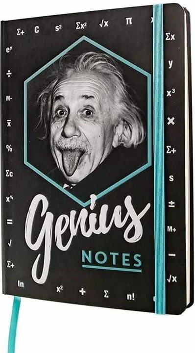 Image du produit Nostalgic-Art Merchandising Carnet de notes A5, Genius Notes (A5, Couverture rigide)
