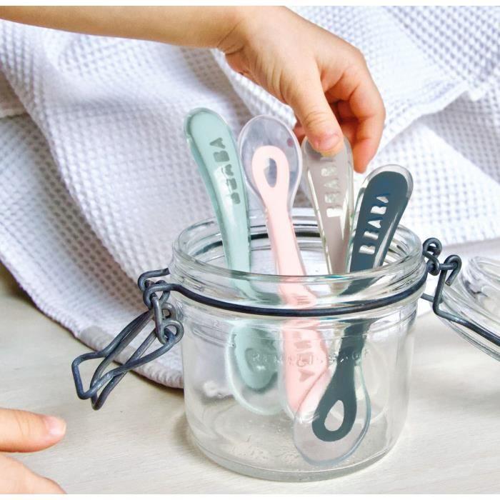 Actual product image Beaba Rainbow spoon set