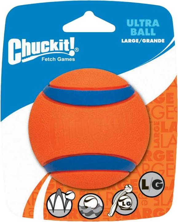 Actual product image Chuckit! Chuck It Ball L Rubber Ball (Dog chew toy)