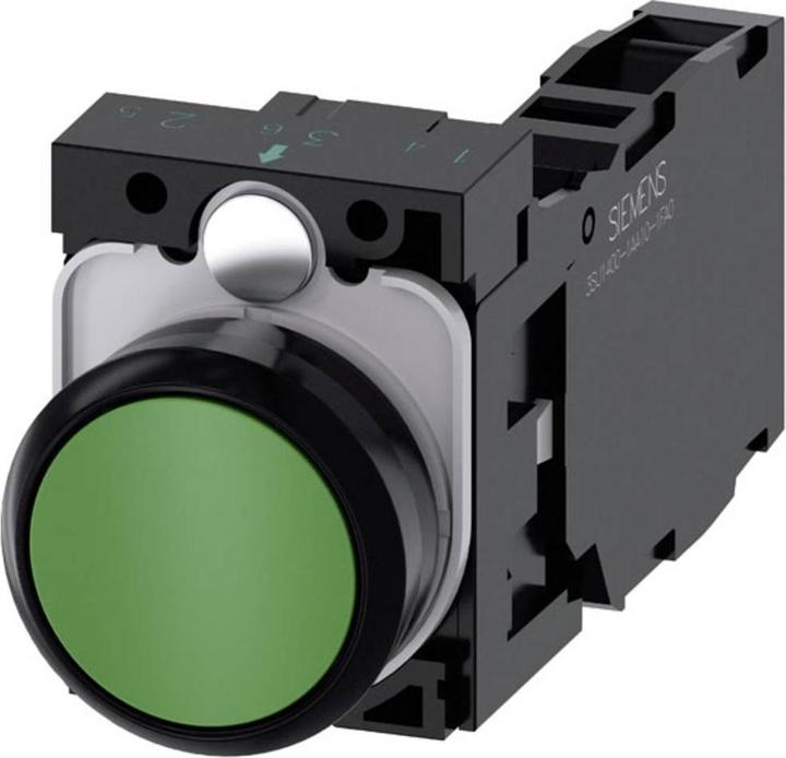 Actual product image Siemens Pushbutton Pushbutton, 1S+1Ö 3SU1100-0AB40