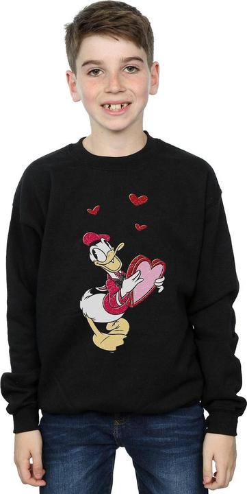 Immagine prodotto Disney Donald Duck Love Heart Felpa Ragazzi (140, 146)