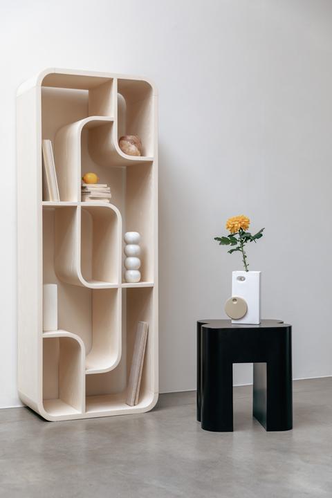 Immagine prodotto Zuiver Sgabello Shape Marrone Scuro