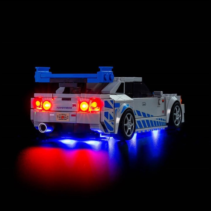 Produktbild Light my bricks LED Licht Set für LEGO 76917 Speed Champions Nissan Skyline GT-R (R34)