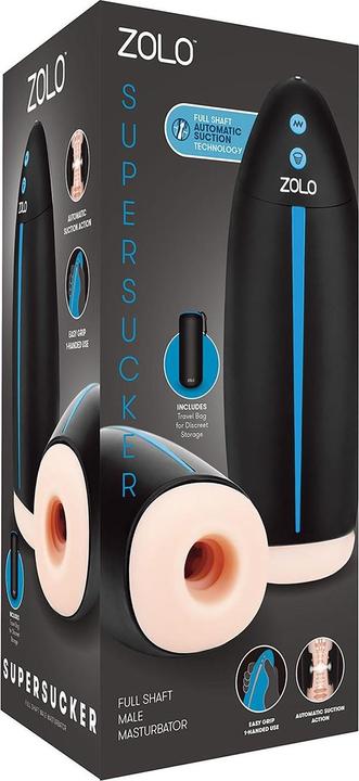 Actual product image Zolo Supersucker Masturbators Flesh 22.8 cm