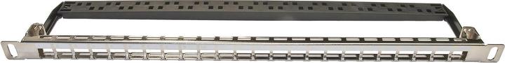 Wirewin 24-Port 0.5 HE Patchpanel, geschirmt