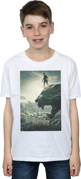 Produktbild Black Panther Poster TShirt Jungen (152, 158)