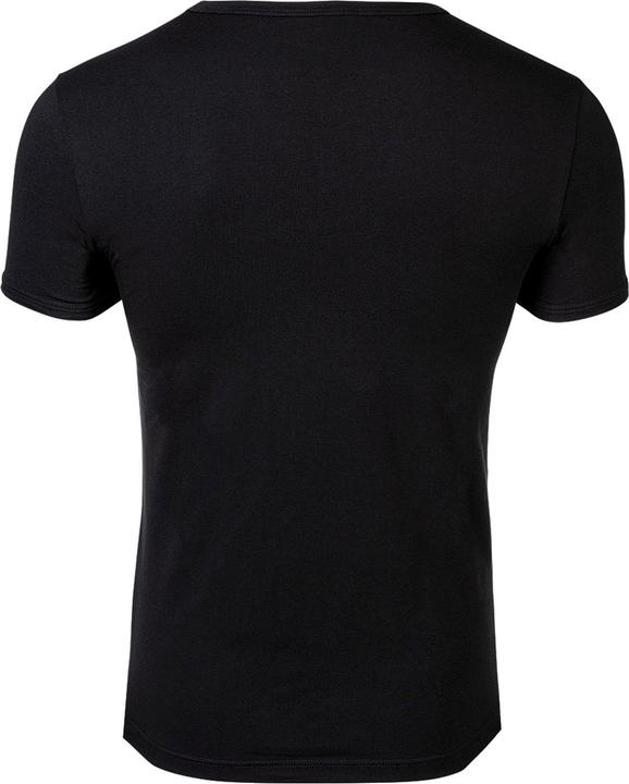 Produktbild Versace T-Shirt Short Sleeves V Neck Jersey Topeka Bi-Stretch Cotton Organic New Logo (M)