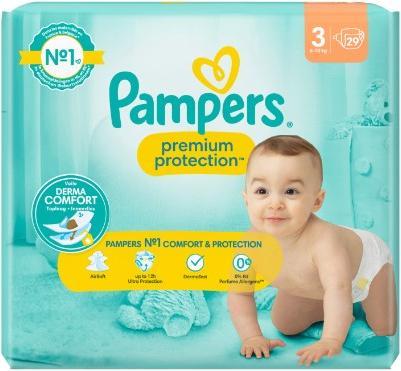 Image du produit Pampers Baby-Dry (Taille 3, Pack semi-mensuel, 124 pièce(s))