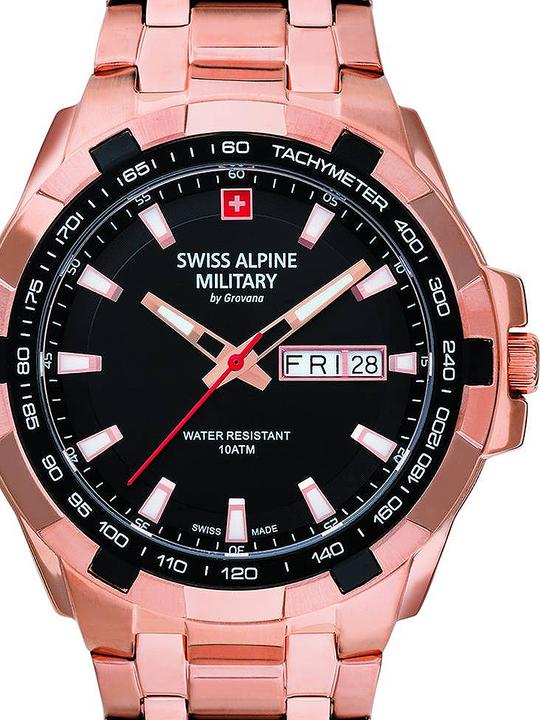 Immagine prodotto Swiss Alpine Military 7043.1167 Orologio Day-Date da uomo 42 mm 10ATM (Orologio da polso analogico, 42 mm)