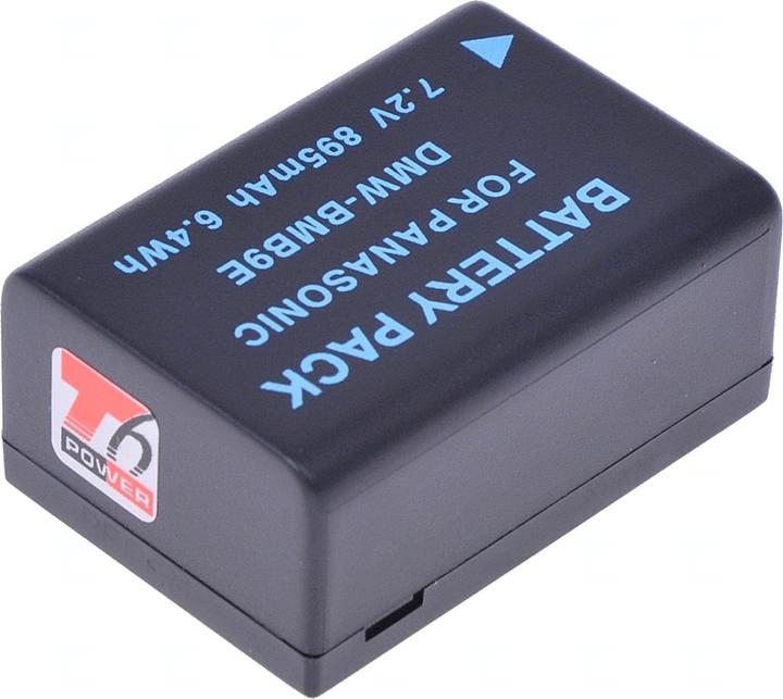 Produktbild T6 Power Baterie Panasonic DMW-BMB9, DMW-BMB9E, DMW-BMB9GK, BP-DC9 (Kamera Akku)