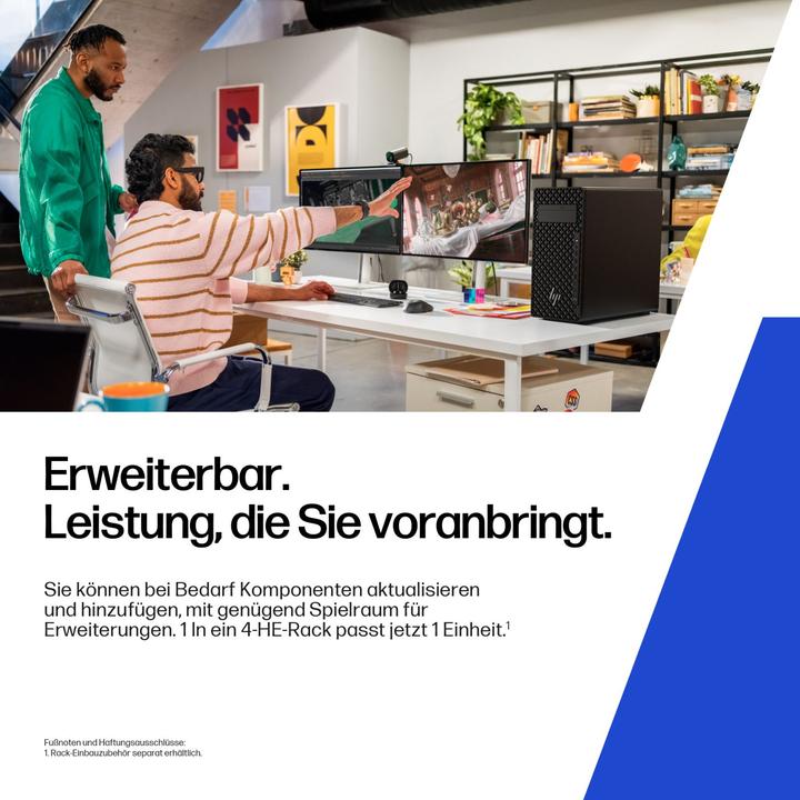 Produktbild HP Z2 Tower G1i Intel Core Ultra 9 285 32GB 1TB/SSD W11P SmartBuy 3J Gar (DE) (Intel Core Ultra 9 285, 32 GB, 1000 GB, Intel Arc Graphics)