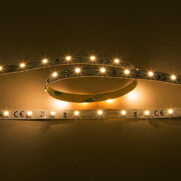 Actual product image Nobile LED strip 24V 5m (Warm white, 500 cm, Indoor)