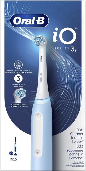 Image du produit Oral-B IO 3S ELEKTRISCHE TANDENBORSTEL bleu (Brosse à dents oscillo-rotative)