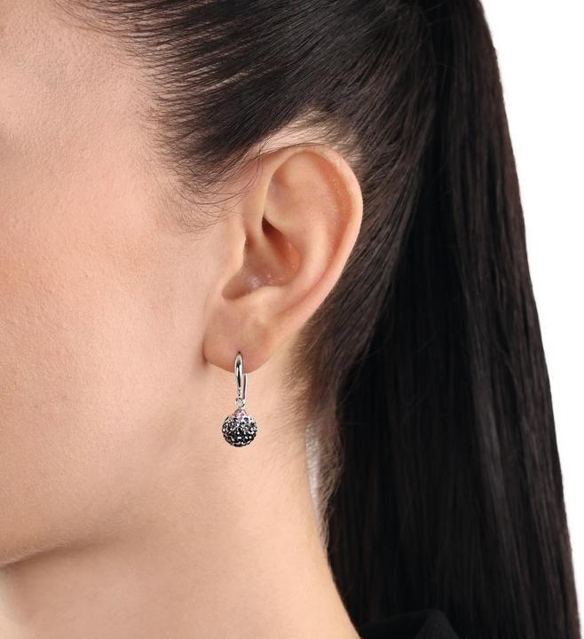 Immagine prodotto Amor Ohrschmuck für Damen, 925 Sterling Silber, Kristallglas (Argento 925)