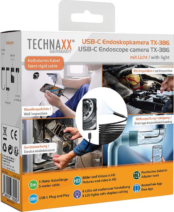 Produktbild Technaxx Endoskopkamera