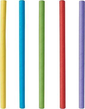 Papstar Cocktail Trinkhalm schwarz 7mm (500 x)