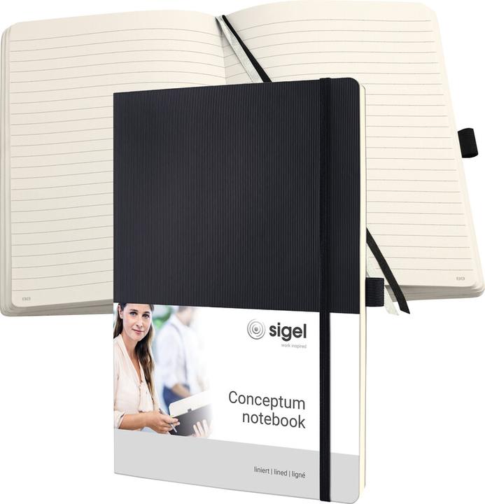 Actual product image Sigel Notebook CONCEPTUM Softcover Softwave (A4, Lined, Soft cover)
