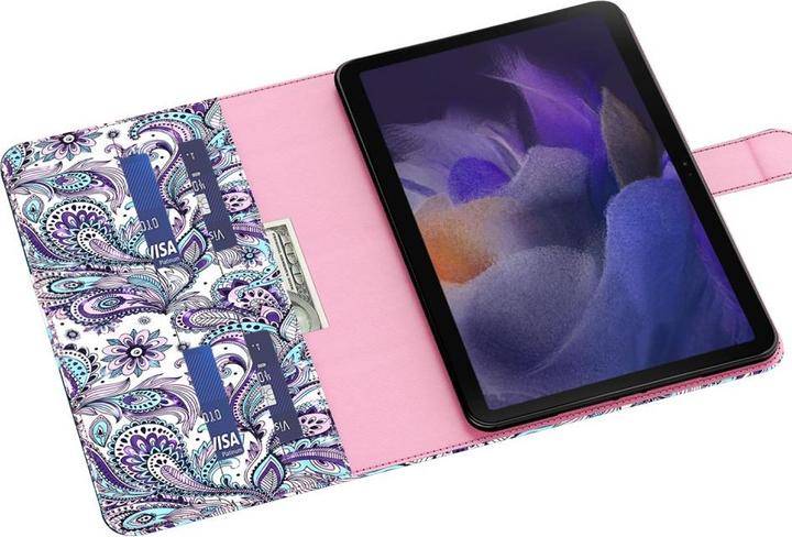Productafbeelding Cover-Discount Galaxy Tab A8 10.5 - Etui Glitter Effect Paisley (Galaxy Tab A8)