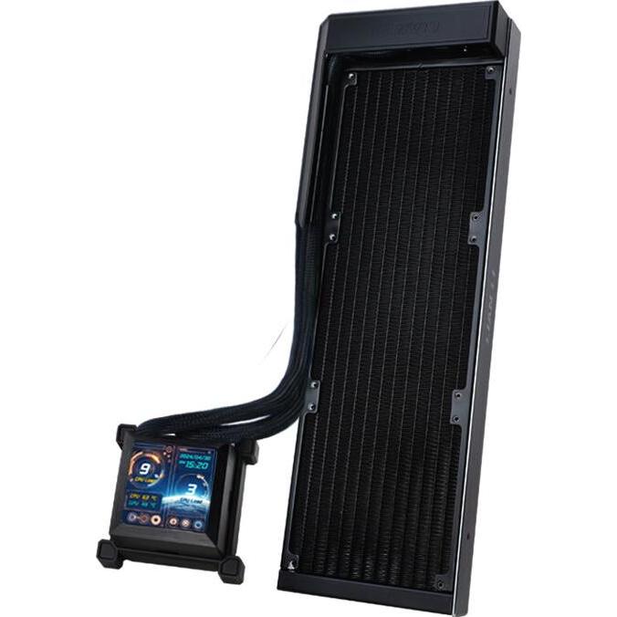 Thumbnail - Lian-Li HydroShift LCD 360 Fanless, CPU Wasserkühler, Schwarz