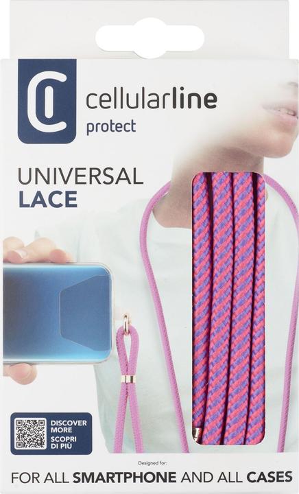 Produktbild Cellularline Lace Universal rosa UNIVERSALLACE2P